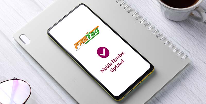 How to change FASTag mobile number?