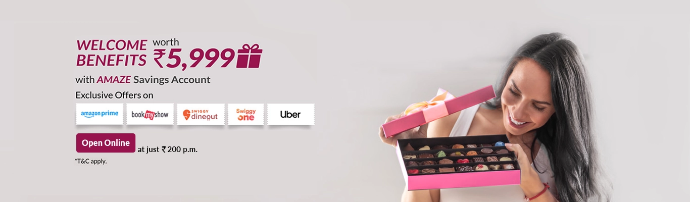 Amaze Savings Account