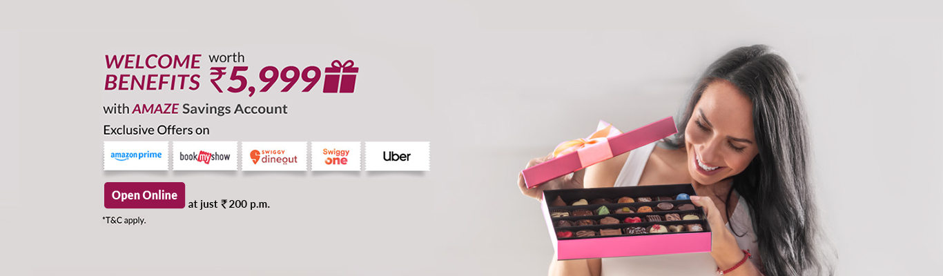 Amaze Savings Account