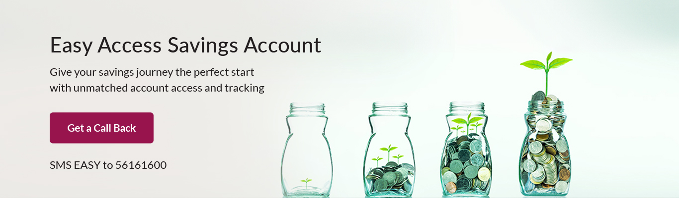 Easy access saving accounts