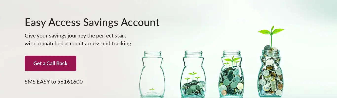 Easy access saving accounts