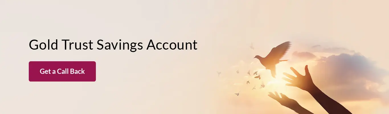 gold trust savings account