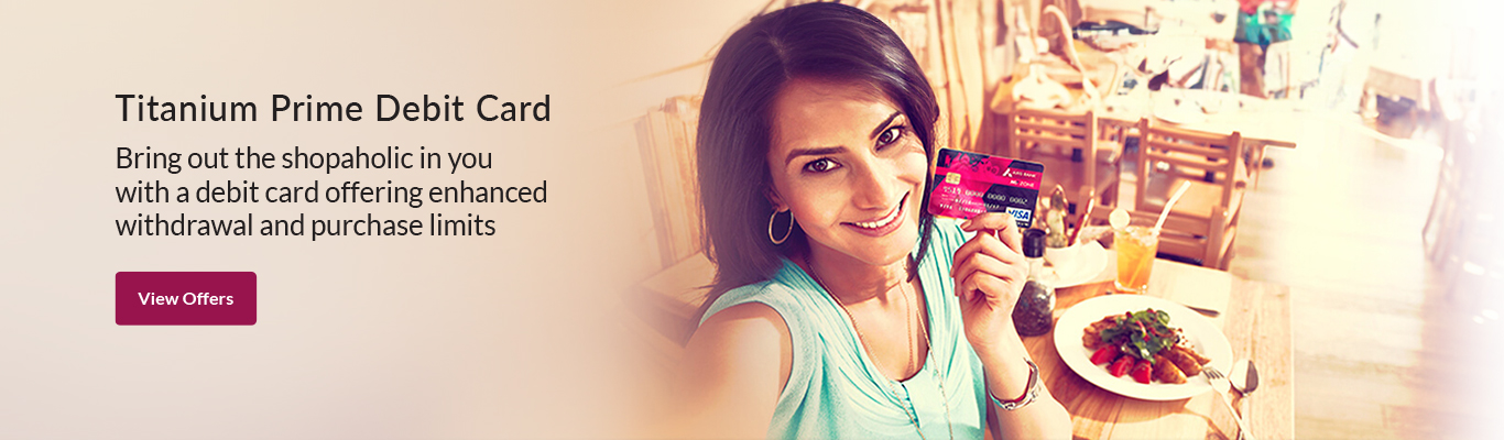 Titanium Prime Debit Card