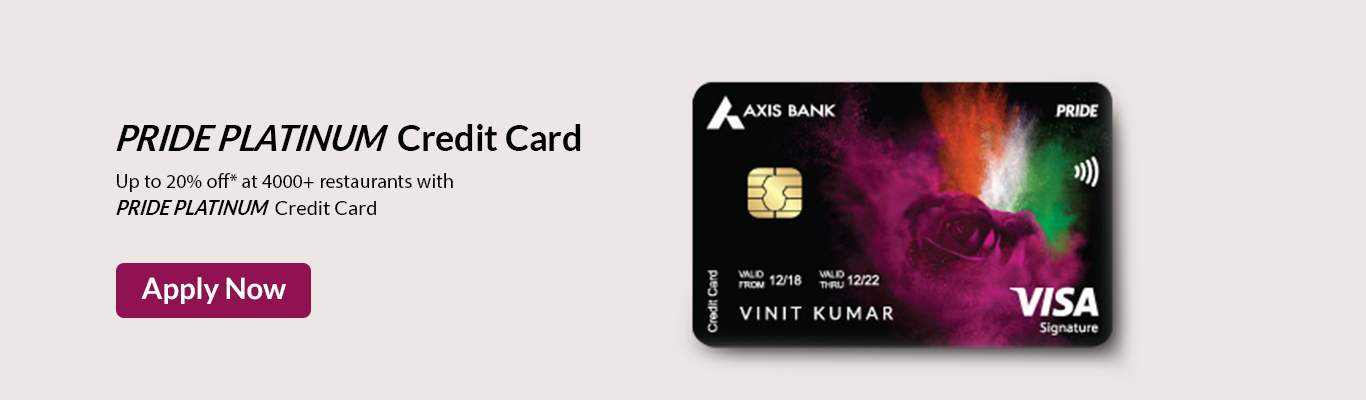 Axis Bank Pride Platinum Credit Card