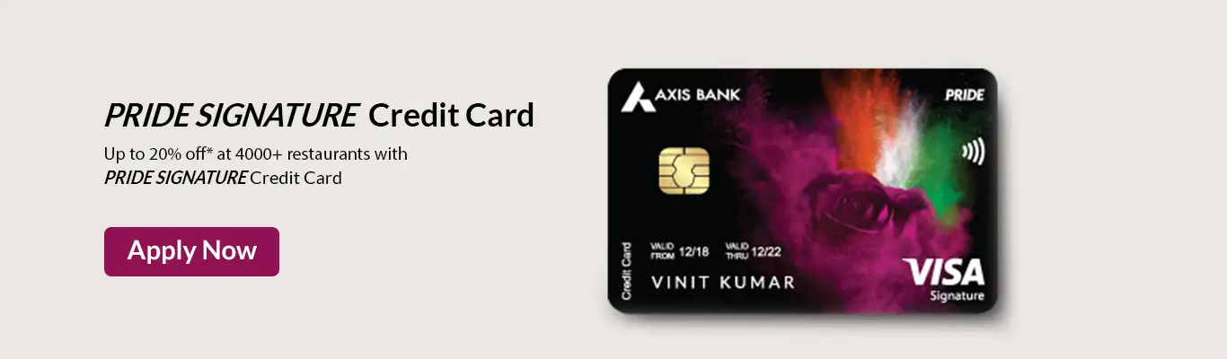 Axis Bank Pride Signature Credit Card