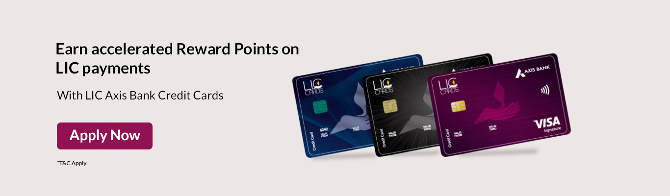 LIC Axis Bank Platinum Credit Card