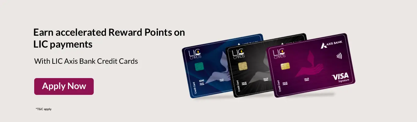 LIC Axis Bank Signature Credit Card