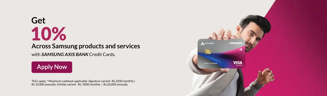 Samsung Axis Bank Signature Credit Card
