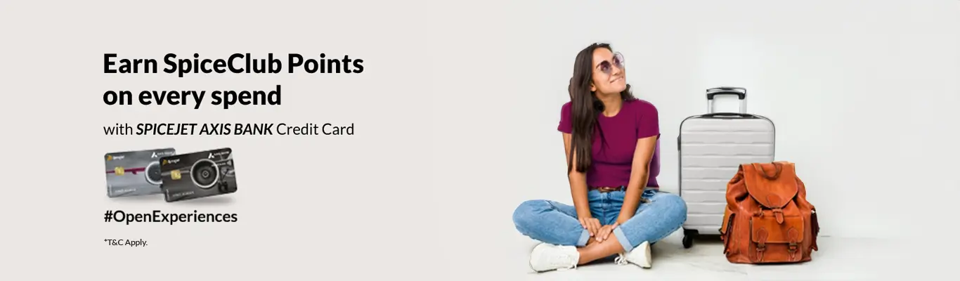 Spicejet Axis Bank Voyage Credit Card