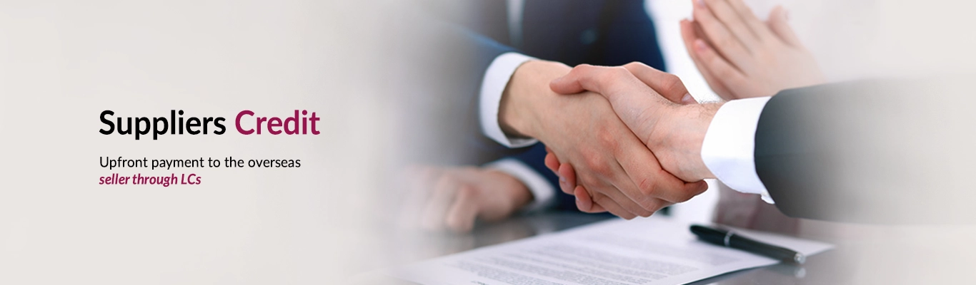 Suppliers Credit Suppliers Credit