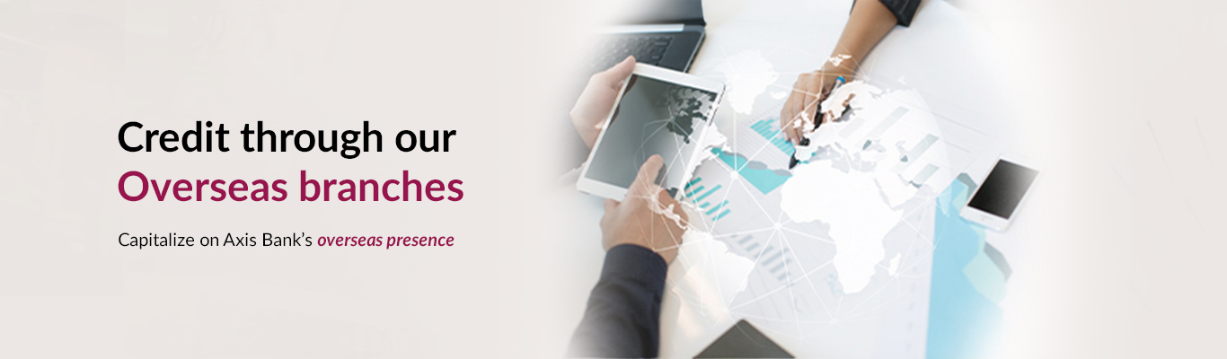 Credit Facilities Through Our Overseas Branches Credit Facilities Through Our Overseas Branches