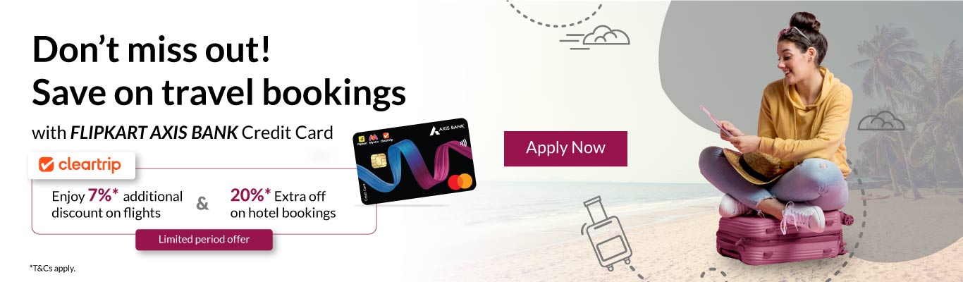 Cleartrip Flipkart Axisbank Credit Card