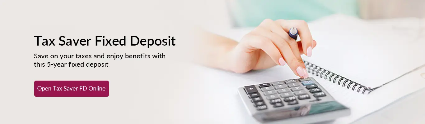 Tax Saver Fixed Deposit