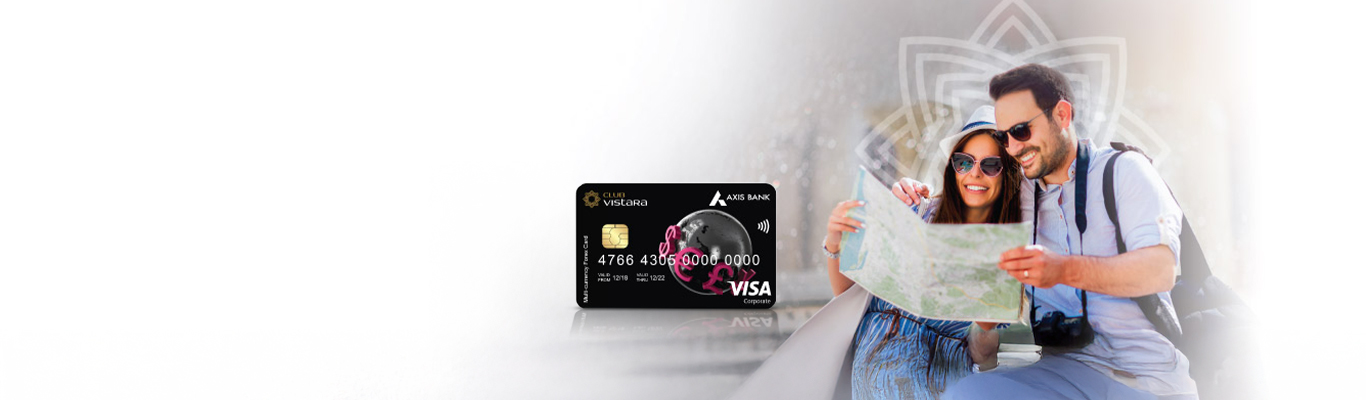 Axis Bank Club Vistara Forex Card