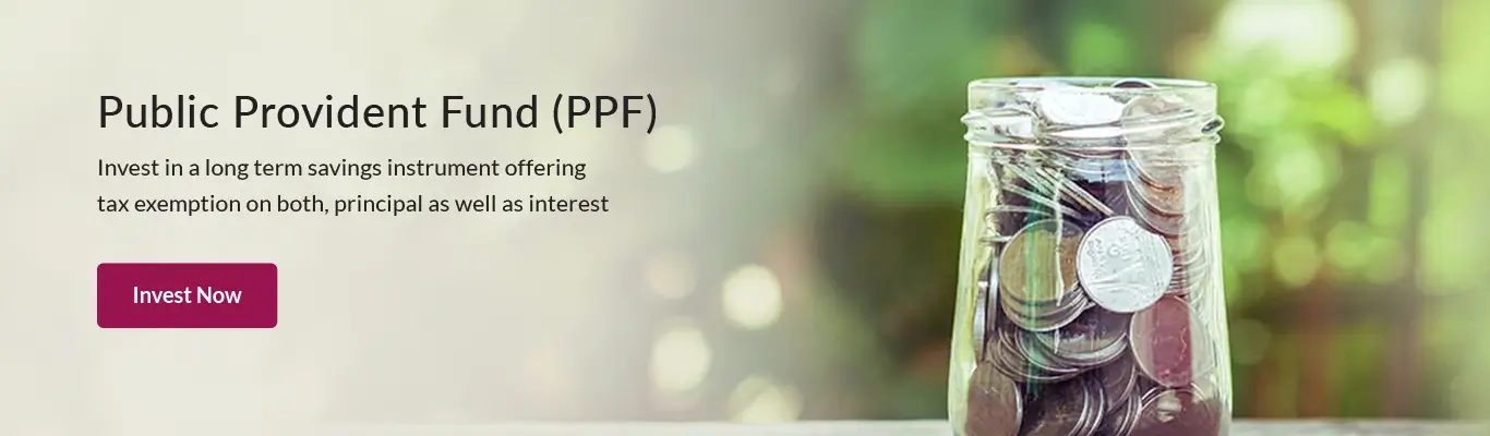 PPF - Public Provident Fund Account