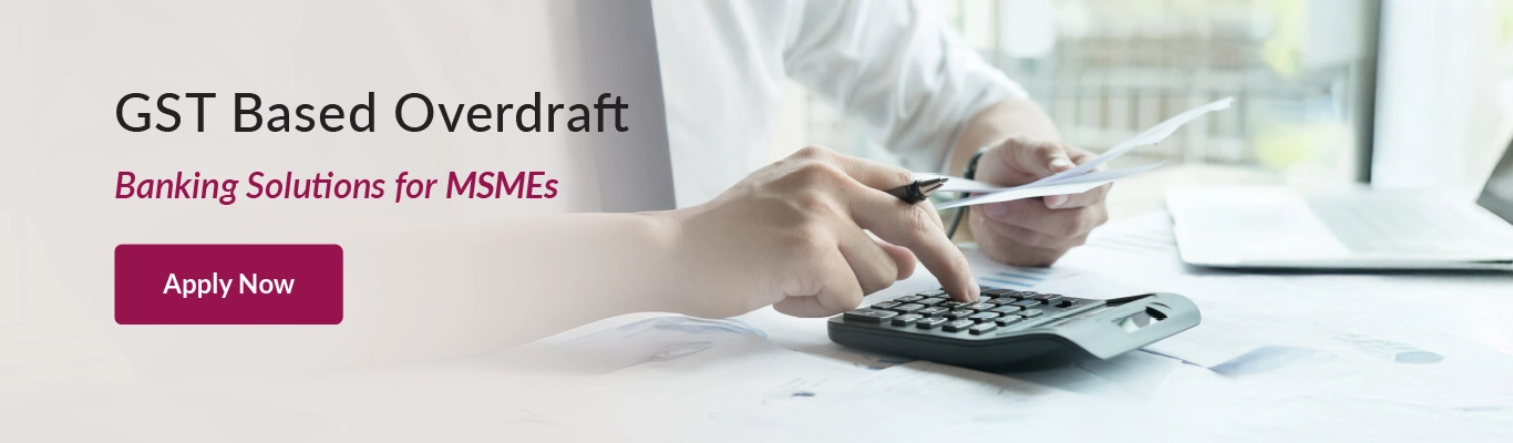 Merchant Finance For GST Based Overdraft