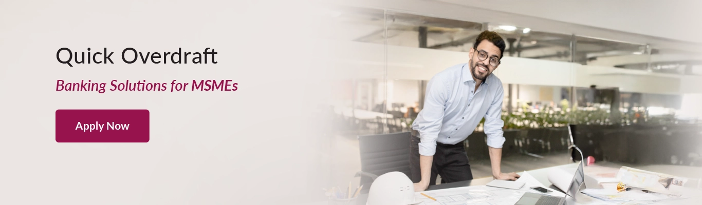 Secured Quick Overdraft