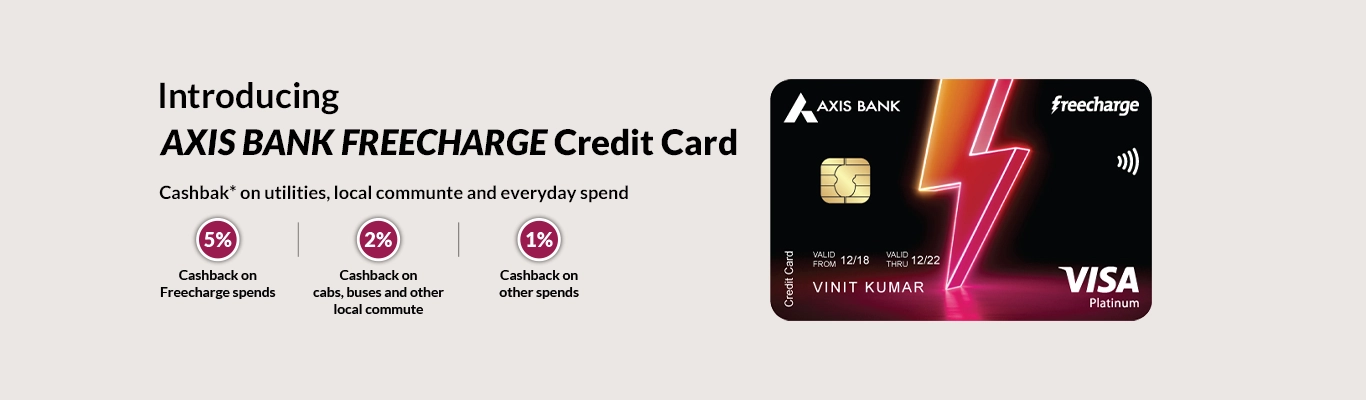 Axis Bank Freecharge Credit Card Axis Bank Freecharge Credit Card